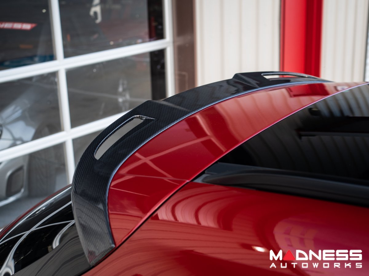 Alfa Romeo Stelvio Roof Spoiler - Carbon Fiber - Feroce Carbon